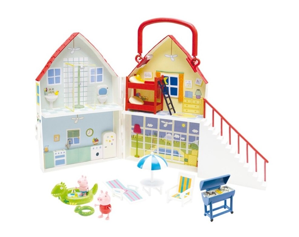La casa de Vacaciones de Peppa Pig, BANDAI